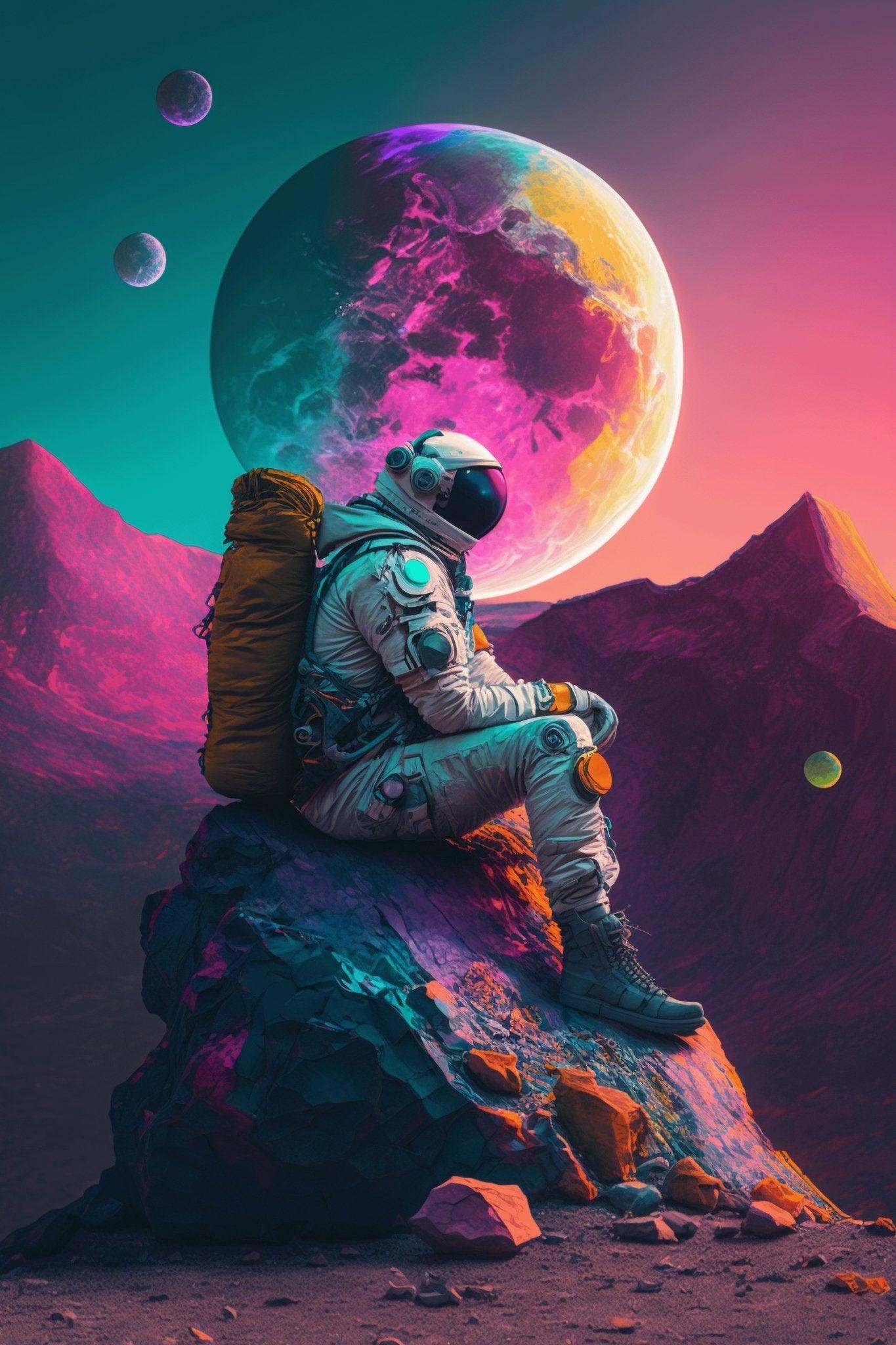 astronaut space wallpaper