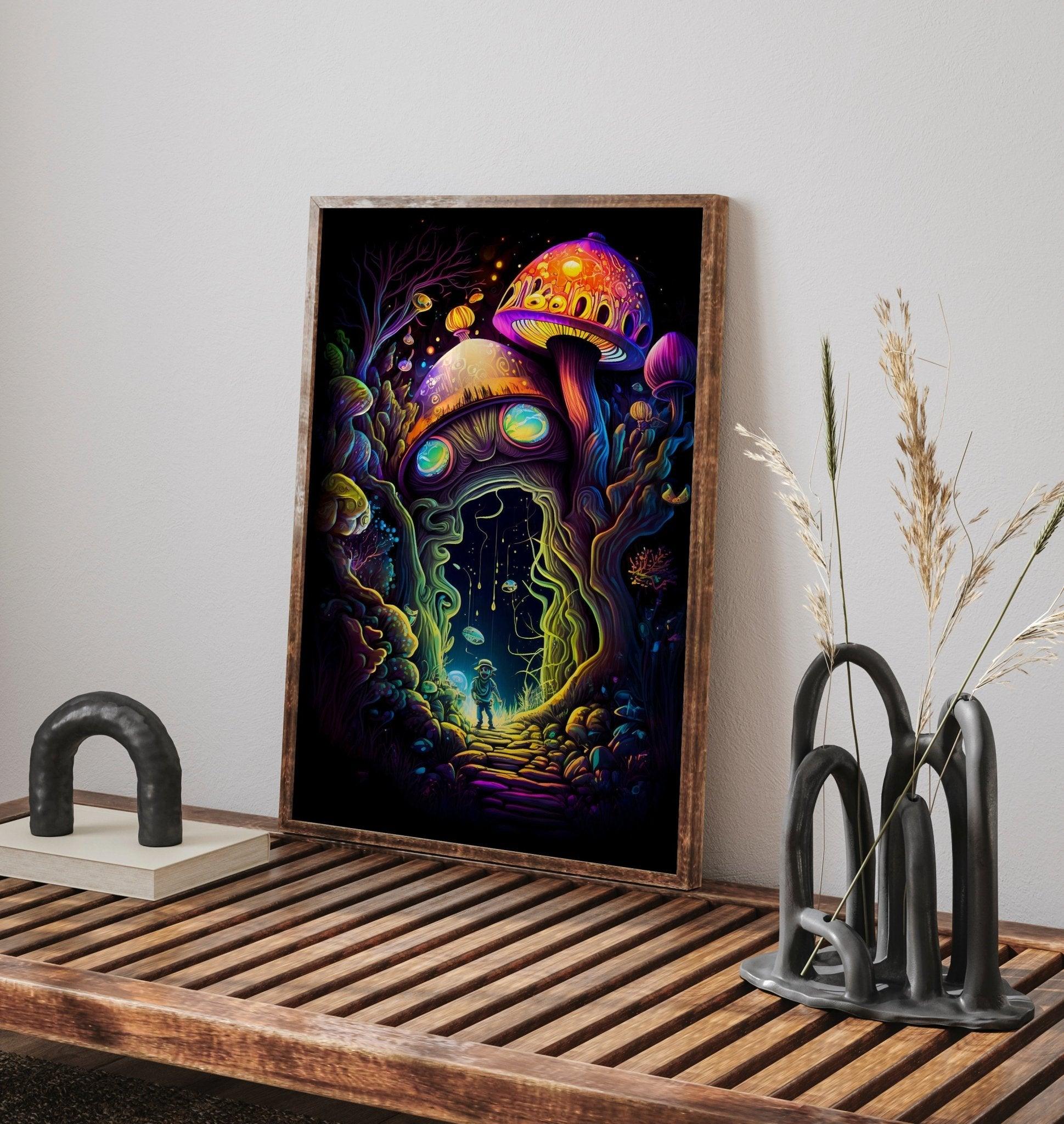 Trippy discount wall murals